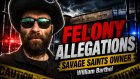 Felony Jail Incident Reports Raise Serious Questions About William Joseph Barthel, Owner of The Savage Saints