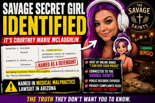 Georgia Transparency Identifies “Savage Secret Girl” as Courtney Marie McLaughlin; Public Records, Online Bingo Statements, and The Savage Saints Network Raise New Questions